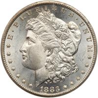 1883-CC Morgan $1