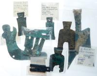 China. Ancient Bronze Spade Money Lot: