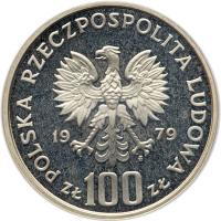 Poland. Proba 100 Zlotych, 1979-MW