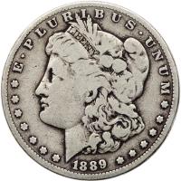 1889-CC Morgan $1