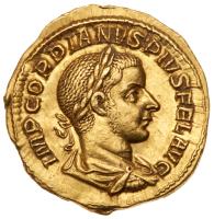 Gordian III. Gold Aureus (4.42 g), AD 238-244