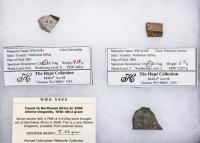 Three Different Types of Vesta Meteorites