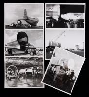 17 Black and White Pictures of the Off Loading of GLV From the Guppy, From Bernard Hohmann's Personal Collection