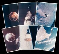 11 Color Photographs of Gemini VI and VII Rendezvous from Bernard Hohmann's Personal Collection