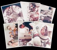 Set 1: 14 Project Gemini 8x10 Color Kodak Paper Photographs from Bernard Hohmann's Personal Collection