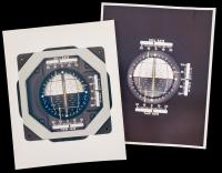 2 Photographs of a Flight Director/Atitude Indicator from Bernard Hohmann's Personal Collection.