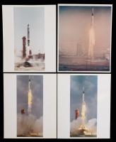 16 Color Kodak Photographs of Launches from Bernard Hohmann's Personal Collection