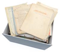 File Box of Miscellaneous/Unknown German Documents and Manuals from Bernard Hohmann's Personal Collection