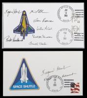 Rare STS 107 Full Crew Signed Launch and Re-entry Cover, Shuttle Columbia Destroyed on Re-Entry