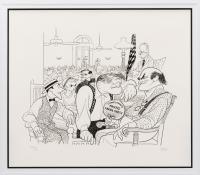 Hirschfeld, Al. "Inherit the Wind" Signed & Numbered Lithograph