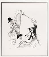 Hirschfeld, Al. "Marx Brothers Musicale" Signed & Numbered Lithograph