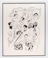 Hirschfeld, Al. "Memories of '93" Signed & Numbered Lithograph