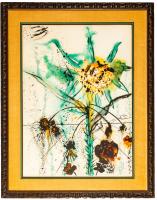 Salvador Dali. "Sun Goddess Flower" (Artist's Proof Signed)