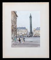 Henri Bouvrie. "Place VendÃ´me"