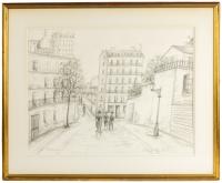 Maurice Utrillo. "Montmartre"