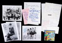 Our Gang/The Little Rascals Collection of Signed Pieces by 9 Cast Members Including George McFarland, Jean Darling and Jackie Co