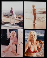 Marilyn Monroe: Lot #3 "George Barris "Last Photoshoot" (4) Single Weight Color Photos Stamped on Verso with Barris Copyright In