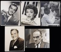 Signed Studio Portraits featuring Fredric March, Jane Wyman, Jack Benny, Zachary Scott, Bud Shulberg and more by Muky