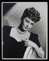 Olivia De Havilland: Stunning Portrait by Acclaimed Photographer Muky with De Havilland Inscribing and Signing to Him Her Best W