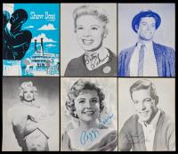 17 Theatrical Programs Each with Stars Signing Back Page Portraits: Mae West, Betsy Palmer, Howard Keel, William Bendix,