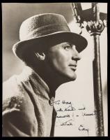 Cary Grant: Outstanding Inscribed and Signed B&W Vintage Original Double Weight Photo.