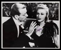 Fred Astaire and Ginger Rogers: Outstanding Autographed Vintage, B&W Still from the 1938 Classic CAREFREE