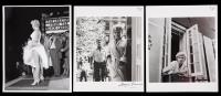 Marilyn Monroe: Set of Three George Barris, Single Weight B&W Photos all from THE SEVEN YEAR ITCH, with Two (2) Photos Signed by