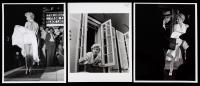 Marilyn Monroe: Set of Three George Barris Single Weight, Black & White Photographs from THE SEVEN YEAR ITCH with One Signed by