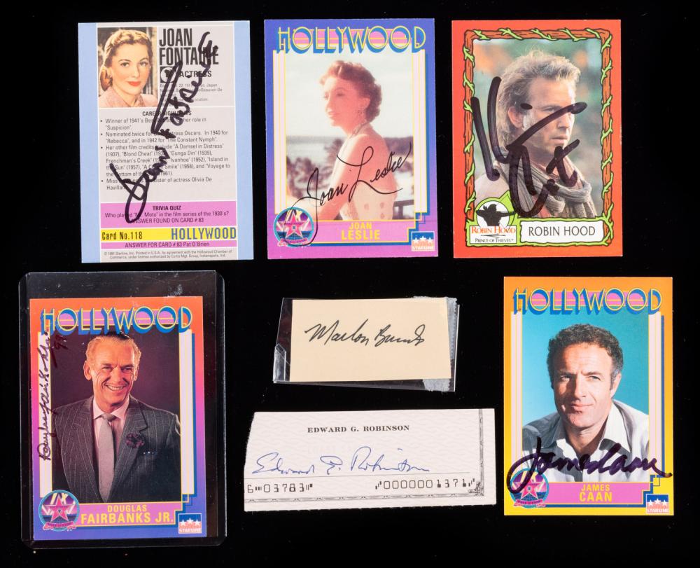 "Petite" Autographs Marlon Brando, Douglas Fairbanks Jr., Kevin