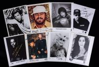 Signed Photographs from a Multitude of Musicians from Pop, Rhythm and Blues, Country and Western, and Hip Hop, 60 Pieces Total