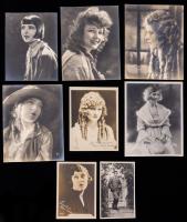 Silent Screen Actors: Over 50 Double-Weight Prints: Mary Pickford, Colleen Moore, Lillian and Dorothy Gish, Marion Davies, Glori