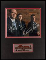 The Sopranos Signed Photo: The Three Best from the Landmark HBO Series James Gandolfini, Steven Van Zandt and Tony Sirico.