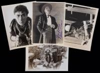 William S. Hart: Rare Signed 8 x 10" Photo plus Three Vintage Original Stills Hollywood's First Western Cowboy Star and a King o