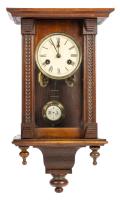 Handsome Antique Junghans Wall Clock, Appealing Smaller Size, From Germany, Working