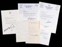 Thirteen Signed Letters from Congressional Members