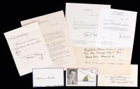 Literary Legacy: Pulitzer Prize Winners and Renowned Authors - Collection of Autographs