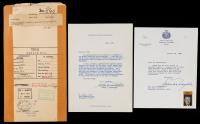 Nelson Rockefeller Signatures, 6 Pieces Total