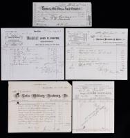 Receipts for a Late 19th Century Household, 1 Binder Total and Absolutely Fascinating Research