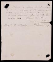 Stewart, Charles -- War-date Letter re Transferring Sailors to the USS Constellation, Under Stewart's Command