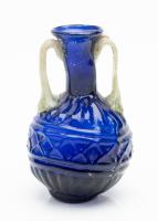 Superb Sidonian Cobalt Blue Flask. 8.3 cm. Roman 1st Century C.E.