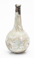 Elegant Roman Marbled Glass Flask Circa 1st-2nd Century. 14 cm.