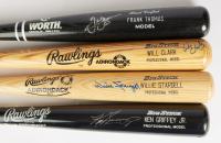 Ken Griffey Jr., Willie Stargell, Frank Thomas and Will Clark: Four (4) Individually Autorgraphed Personalized Rawlings Adironda