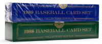 1988 and 1989 Topps Tiffany Baseball Complete Sets - Factory Sealed. - 2