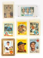 Eight (8) Very Collectible Baseball Cards: Mickey Mantle, Baltimore Orioles Future Stars (Cal Ripkin), Duke Snider, Carl Furillo