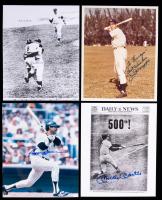 Yankees' Star Players: Signed Photos from Mickey Mantle, Reggie Jackson, Joe DiMaggio, and Don Larsen and Andy Carey