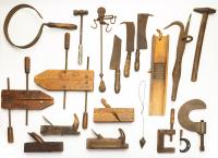 Impressive Collection of Late 18th Century, Early 19th Century Tools from Carpenter/Iron Worker in Chicago, Then Settled in Veni