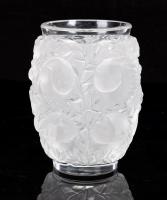 Lalique "Bagatelle" Vase, Popular Frosted Glass Vase with Considerable Weight with Great Visual Appeal