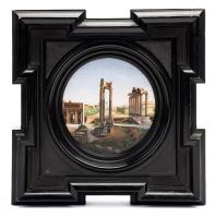 Magnificent 19th Century Italian Micro Mosaic of Exceptional Quality and Stunning Artistry.