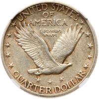 1917-S Liberty Standing 25C. Type 2 NGC AU55 - 2