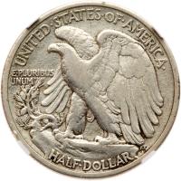 1916-D Liberty Walking 50C - 2